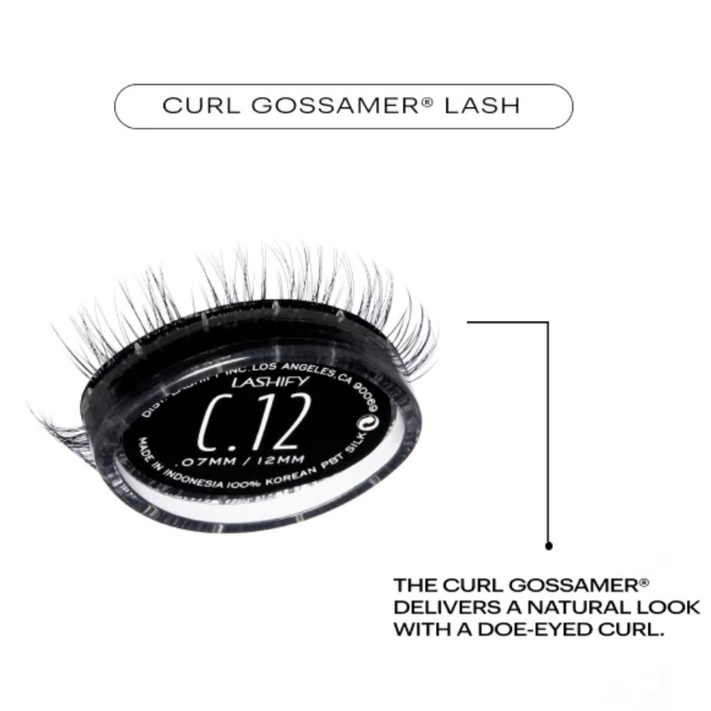 Brand New Never Used Lashify Curl Lashes